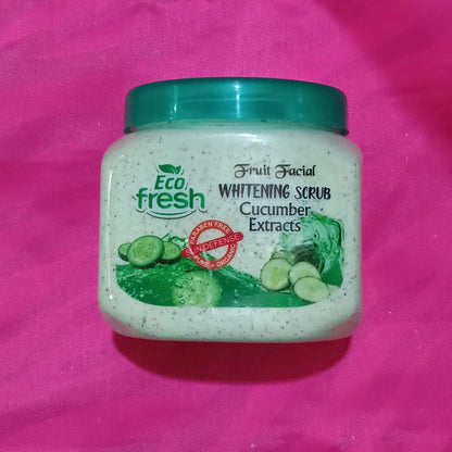 Eco Fresh Whitening Scrub 300ml – Gentle Exfoliation for Radiant Skin