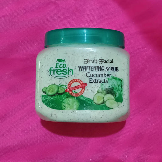 Eco Fresh Whitening Scrub 300ml – Gentle Exfoliation for Radiant Skin