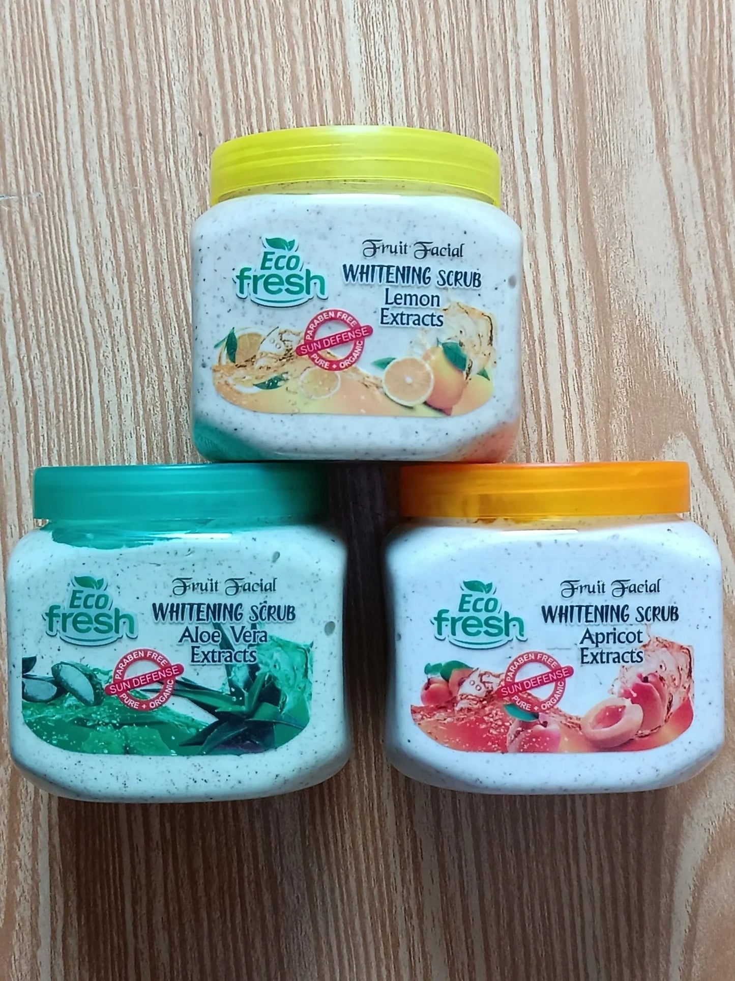 Eco Fresh Whitening Scrub 300ml – Gentle Exfoliation for Radiant Skin