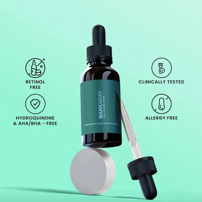 Markaway Stretch Mark Serum 30ml | Herbal Formula for Scars & Skin Elasticity