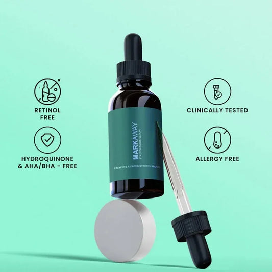 Markaway Stretch Mark Serum 30ml | Herbal Formula for Scars & Skin Elasticity